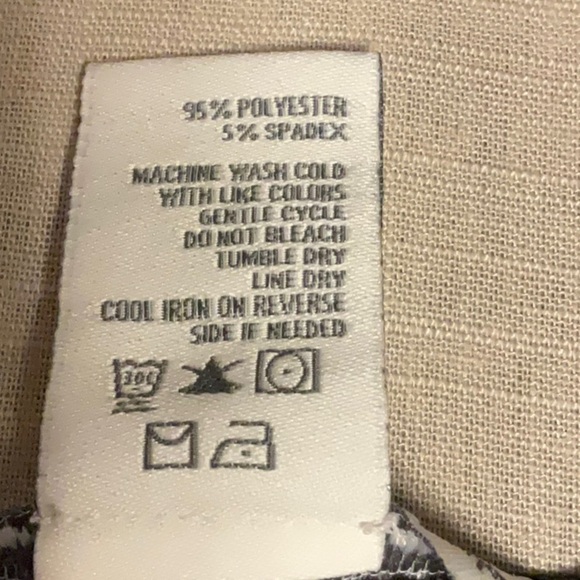 American Rag Black Floral Tank Top - Picture 7 of 7